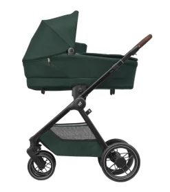 Maxi-Cosi Oxford plus - twillic green- Kombivogne Med Flade Sæder