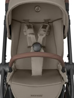 Maxi-Cosi Oxford plus - twillic truffle- Kombivogne Med Flade Sæder
