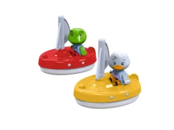 Aquaplay 2-Pack Sejlbåde med Figurer- Badelegetøj