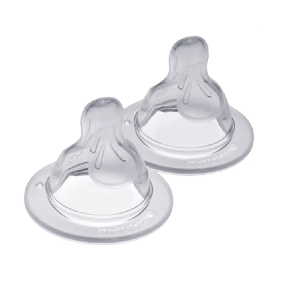 MAM 2-Pak Flaskesutter, Størrelse X til grød og vælling- Sutteflasker