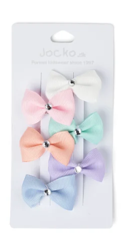 Jocko 6-pak hårspænder - Mix- Festtøj & Tilbehør