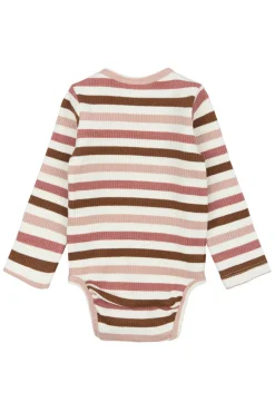 The New Siblings Pama Rib Body langærmet - WITHERED R- Bodystocking Langærmet