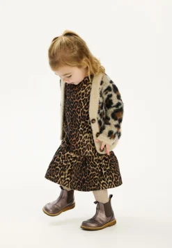 The New Siblings Pamela Jacquard Cardigan - FEATHEGRAY- Cardigans, Veste & Trøjer