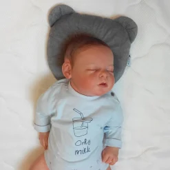 Candide Panda babypude - Grå-Børn Støttepuder