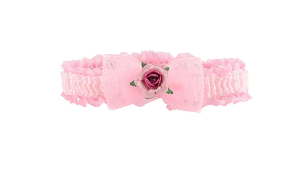 Jocko Pandebånd - Lyserød- Festtøj & Tilbehør|Dåbskjoler, Sæt & Tilbehør