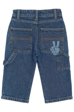The New Siblings Parker Worker Jeans - BLUE DENIM- Bukser