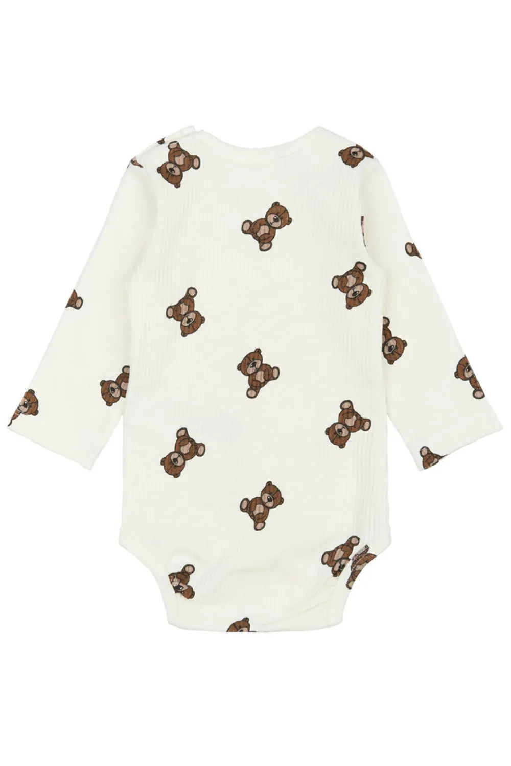 The New Siblings Paulo Rib Body langærmet - Cloud dancer- Bodystocking Langærmet