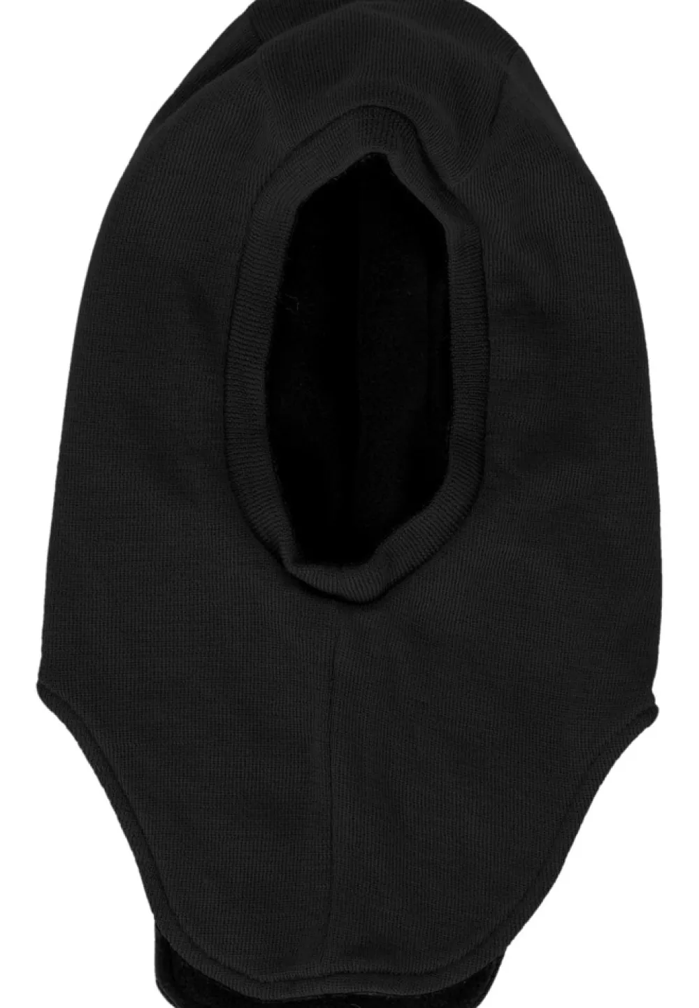 ZIG ZAG Pecan strikket Balaclava - Black- Elefanthuer & Huer