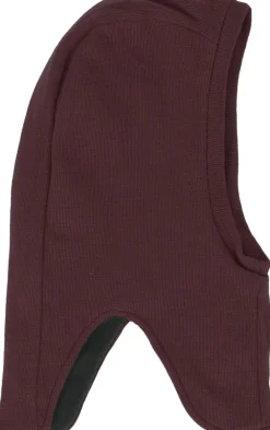 ZIG ZAG Pecan strikket Balaclava - Huckleberry- Elefanthuer & Huer