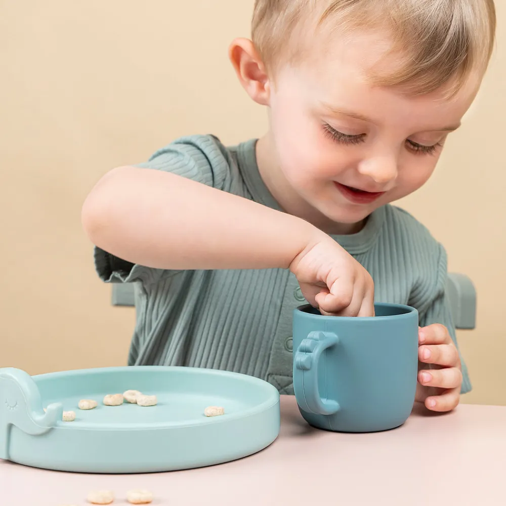 Done By Deer Peekaboo spisesæt - blå- Service