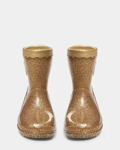 Sofie Schnoor Kids Perla Gummistøvler - Champagne- Lange Gummistøvler