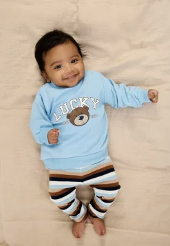 The New Siblings Perseus Sweatshirt - POWDER BLUE- Cardigans, Veste & Trøjer