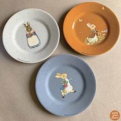 Petit Jour Peter Kanin, tallerken grå- Service