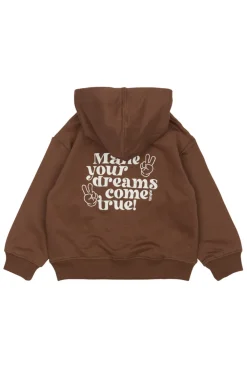 The New Siblings Petey Hættetrøje - Pinecone- Cardigans, Veste & Trøjer