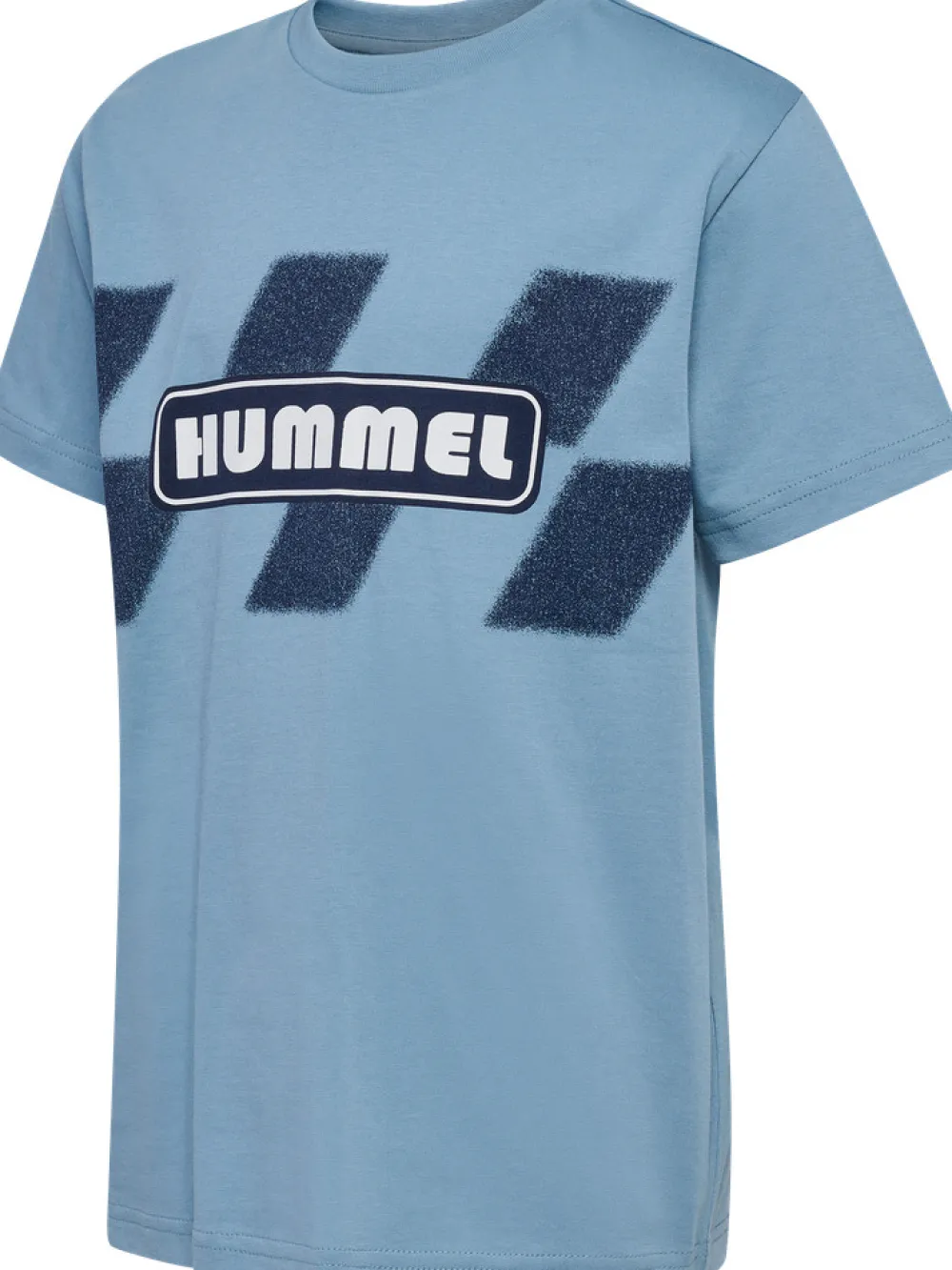 hummel Pets t-shirt kortærmet - FADED DENIM- T-Shirts & Toppe