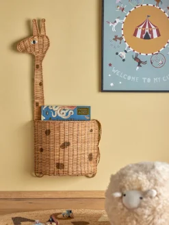 Bloomingvillemini Philine Kurv til væg, Natur, Rattan-Børn Kurve