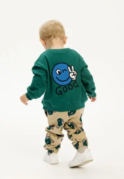 The New Siblings Phineas Sweatshirt - ALPINGREEN- Cardigans, Veste & Trøjer