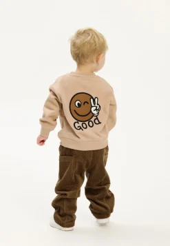 The New Siblings Phineas Sweatshirt - HUMUS- Cardigans, Veste & Trøjer