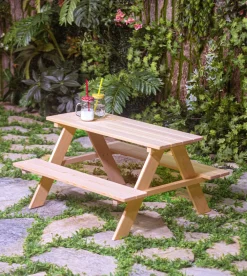 Kukka Picnicbænk-Børn Bænke & Skamler|Leg I Haven