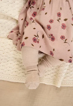 The New Siblings Picole Pointelle Bodykjole langærmet - Adobe rose- Kjoler