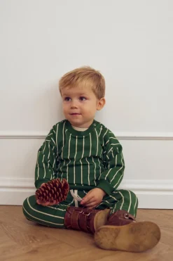 Müsli Pinstripe Sweatbukser - 690000266- Bukser