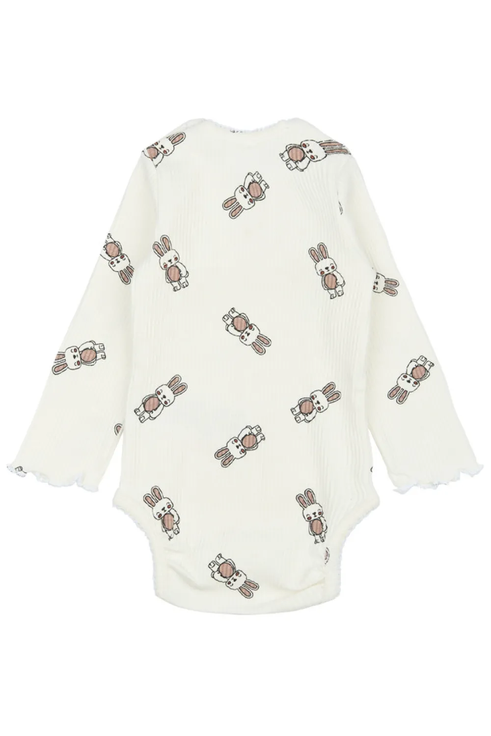 The New Siblings Pippa Rib Body langærmet - Cloud dans- Bodystocking Langærmet