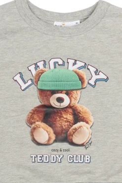 The New Siblings Pippin Sweatshirt - LIGHT GREY- Cardigans, Veste & Trøjer