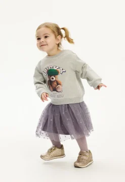 The New Siblings Pippin Sweatshirt - LIGHT GREY- Cardigans, Veste & Trøjer