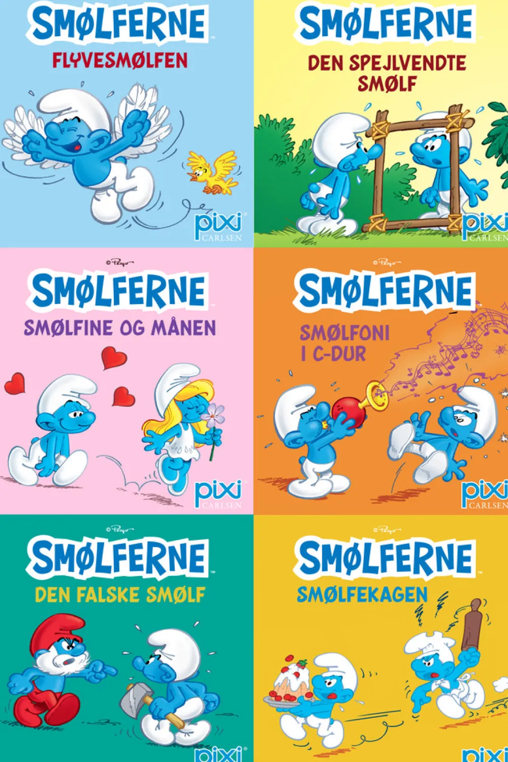 Carlsen Pixi serie 142: Smølferne-Børn Børnebøger