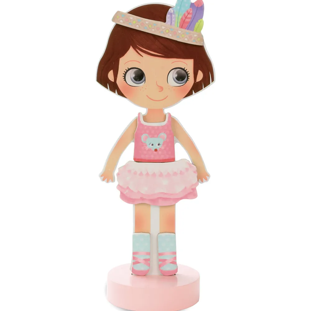 Vilac Påklædningsdukke - Magnetisk- Magnetlegesæt