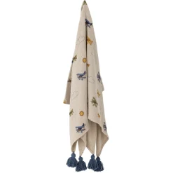 Bloomingvillemini Plaid, Plane, Natur-Børn Tæpper