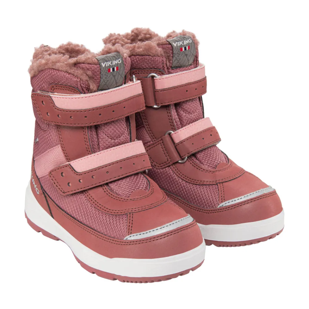 Viking Play Reflex Warm GTX 2V - Pink/Light Pink- Vinterstøvler