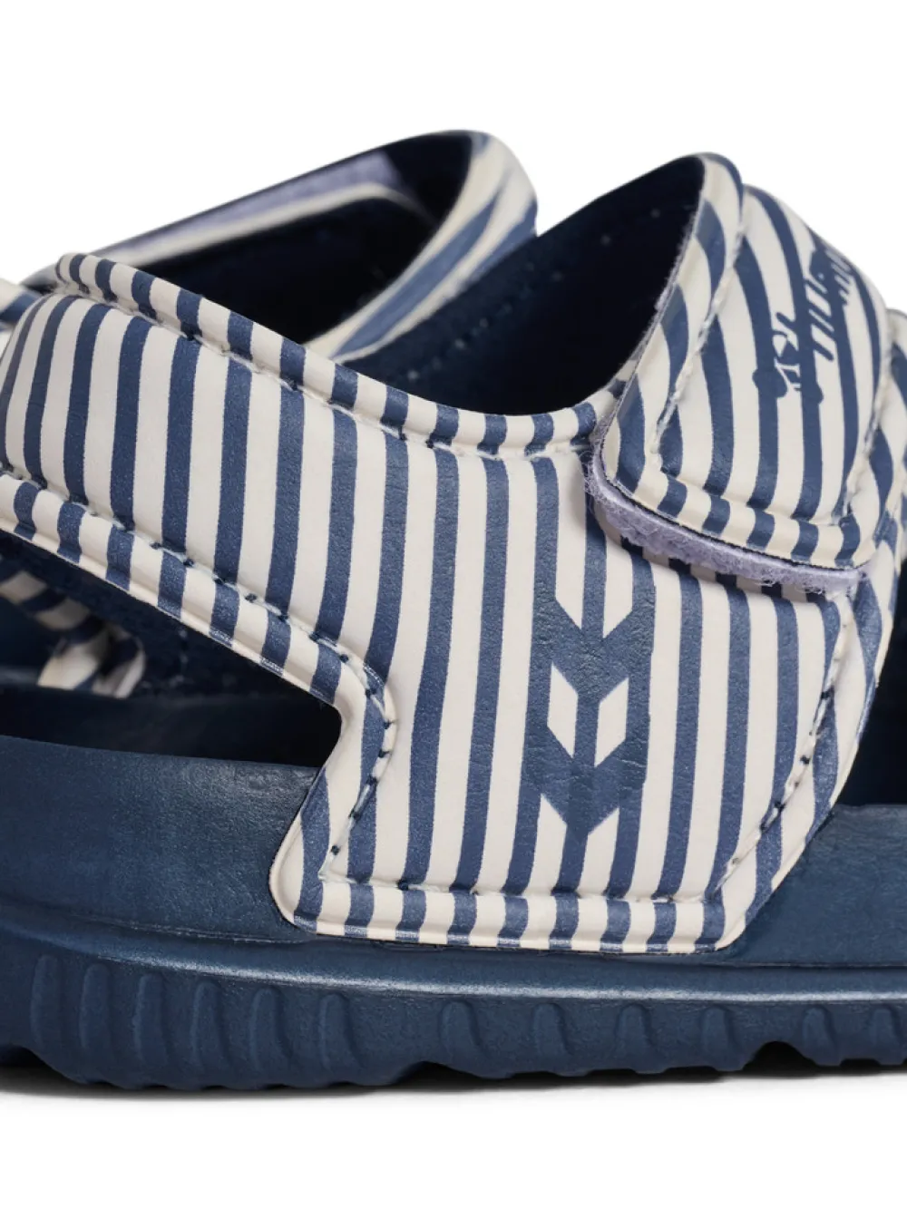 hummel Playa jr - Black iris/marshmallow- Badesko|Sandaler Med Åben Tå