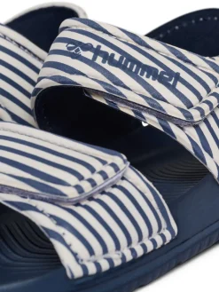 hummel Playa jr - Black iris/marshmallow- Badesko|Sandaler Med Åben Tå