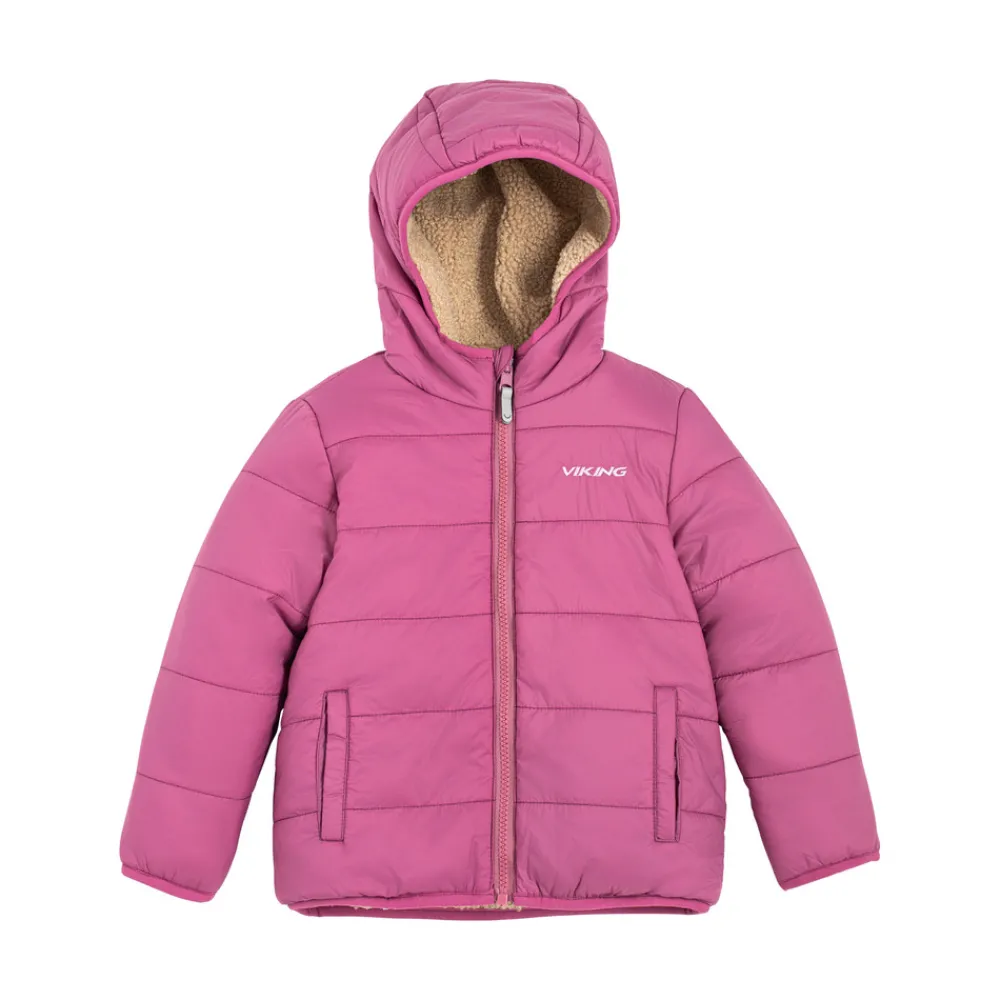Viking Playtime Reversible jakke - Plum- Overgangsjakker