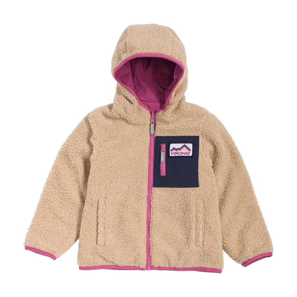 Viking Playtime Reversible jakke - Plum- Overgangsjakker