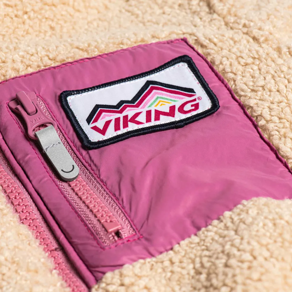 Viking Playtime Reversible jakke - Plum- Overgangsjakker