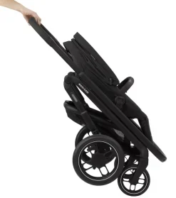 Maxi-Cosi Plaza plus - essential black- Kombivogne Med Ergonomiske Sæder