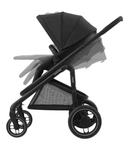 Maxi-Cosi Plaza plus - essential black- Kombivogne Med Ergonomiske Sæder