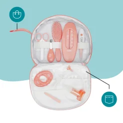 Babymoov Plejesæt til baby - peach- Plejeartikler Til Baby