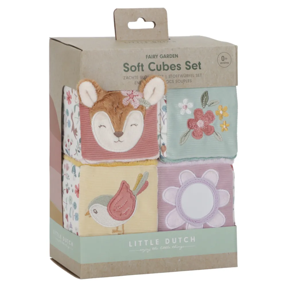 Little Dutch Plys Terninger Fairy Garden- Aktivitetslegetøj