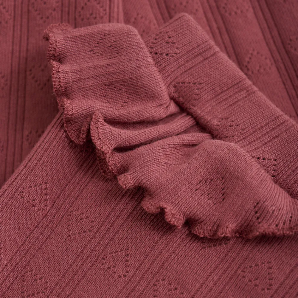 En Fant Pointelle Leggings - 4598- Leggings