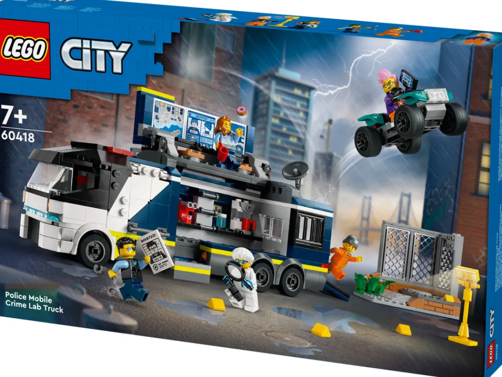 LEGO CITY Politiets mobile kriminallaboratorium 60418 LEGO® City- Lego
