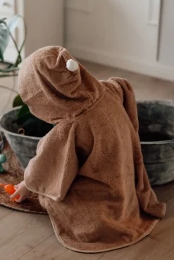 Vanilla COPENHAGEN Poncho - Oak - Oeko-Tex-Børn Badeslag & Ponchoer