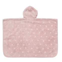 Müsli Poncho med hætte frotté - nightingaler 110-140-Børn Badeslag & Ponchoer