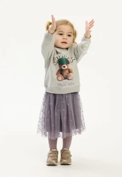 The New Siblings Poppy Skørt - GRAY RIDGE- Nederdele