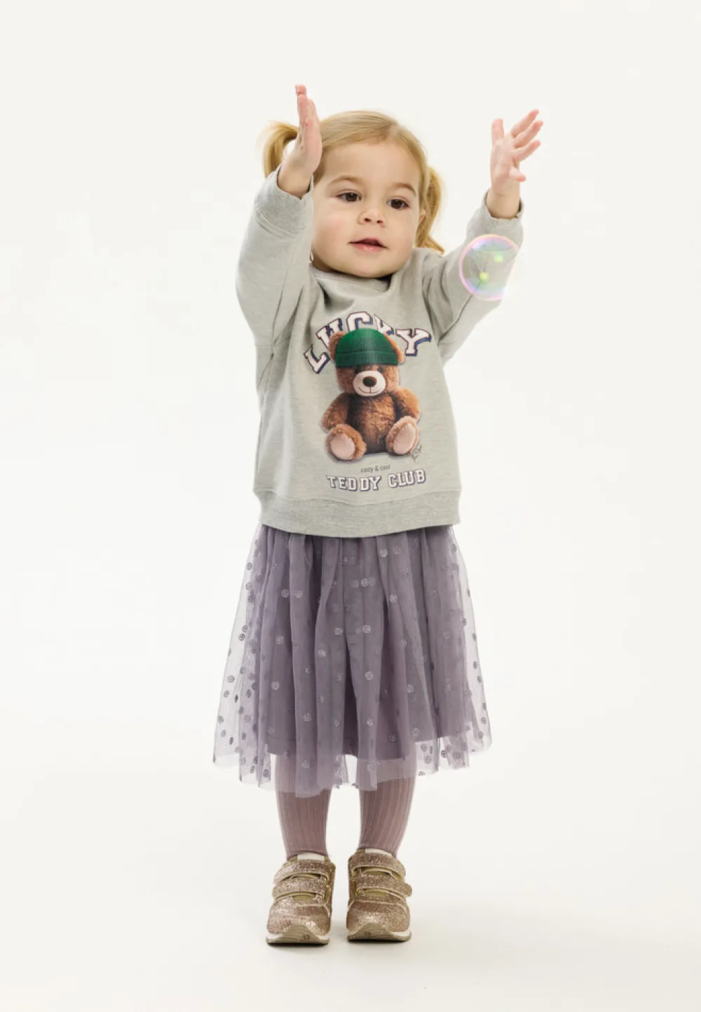 The New Siblings Poppy Skørt - GRAY RIDGE- Nederdele