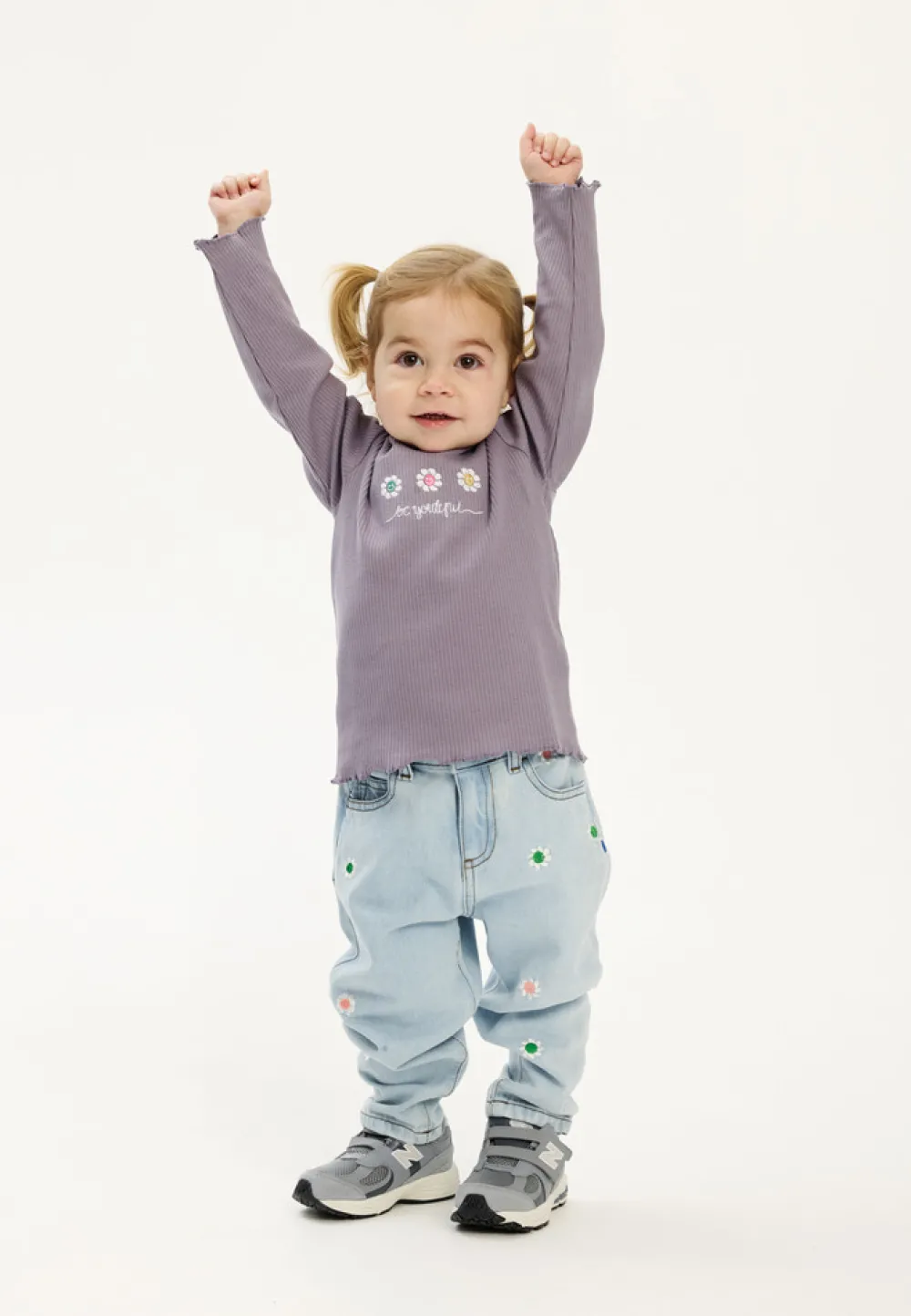 The New Siblings Portia Jeans - LBLUEDENIM- Bukser