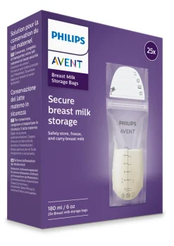 Philips Avent Poser til opbevaring af brystmælk 180 ml- Brystpumper