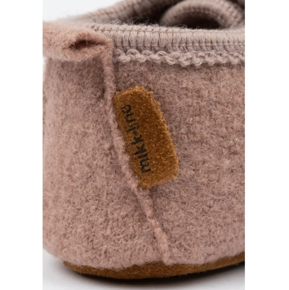 Mikk-Line Prewalker Uld - ADOBE ROSE- Uld Hjemmesko